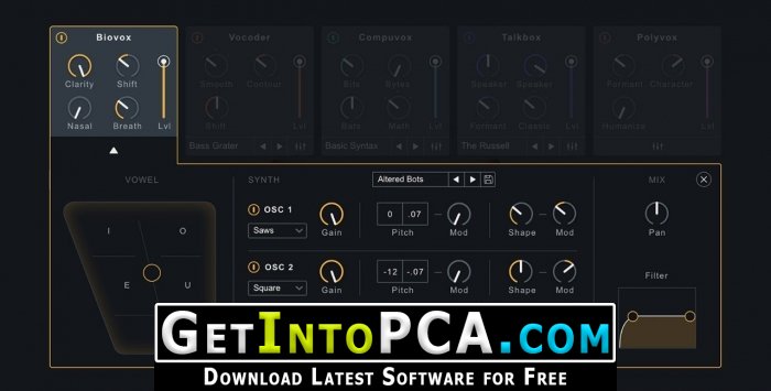 iZotope VocalSynth 2.6.1 for apple download